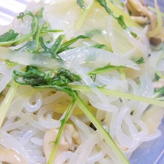 白滝と野菜の炒め物☆